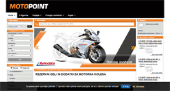 Desktop Screenshot of motonet.si