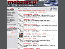 Tablet Screenshot of motonet.pl